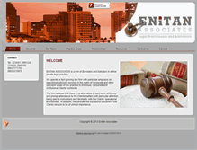 Tablet Screenshot of enitanassociates.com